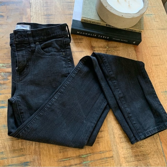 Madewell Alley Straight Jeans in Black Frost Size 24 - Picture 5 of 15